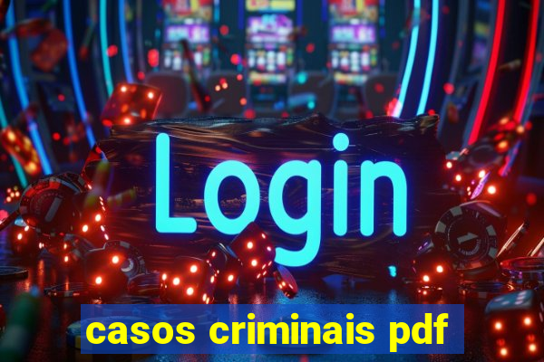 casos criminais pdf